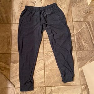 Old Navy breath joggers size M blue heather EUC.